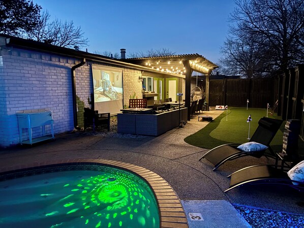 Bubbelpool utomhus