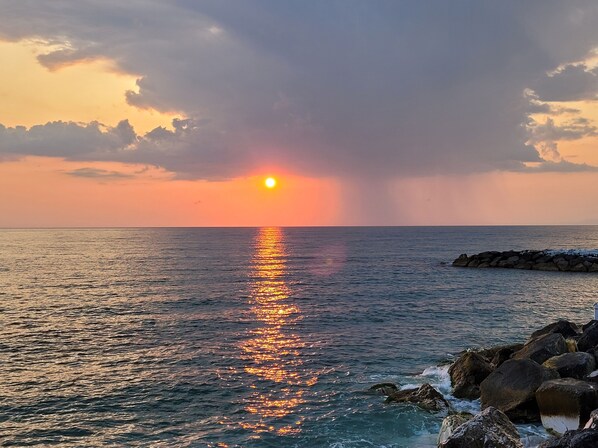Vista al agua