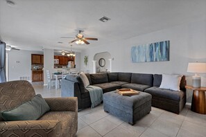 This villa has a total of 3 bedrooms.
