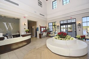Lobby vibes: where luxury meets relaxation.