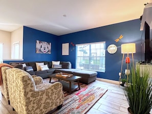This townhome has a total of 5 bedrooms.