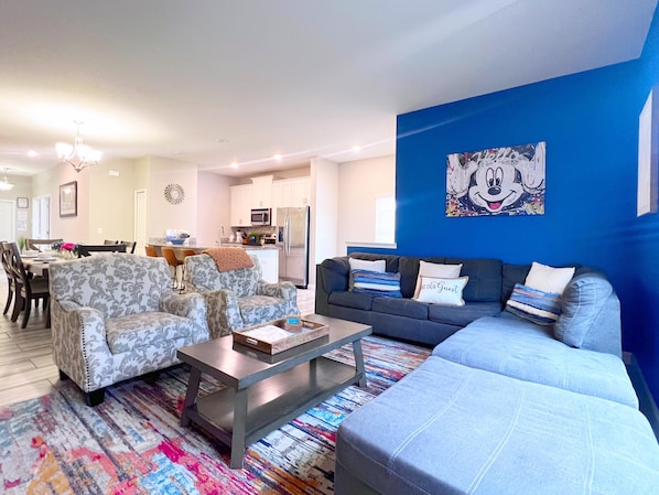 This townhome has a total of 5 bedrooms.