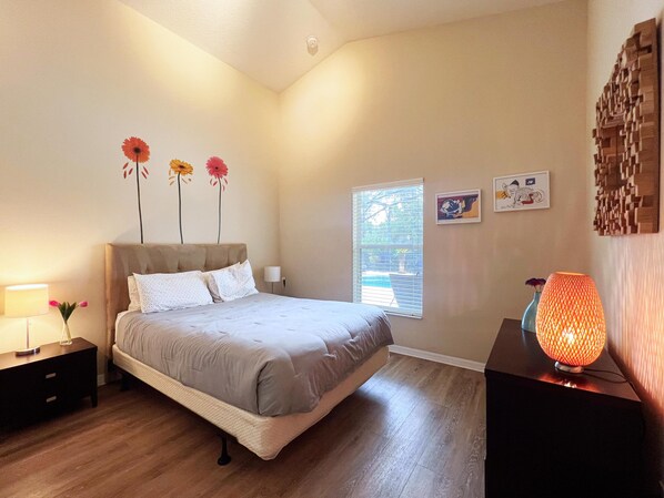 This villa has a total of 4 bedrooms.