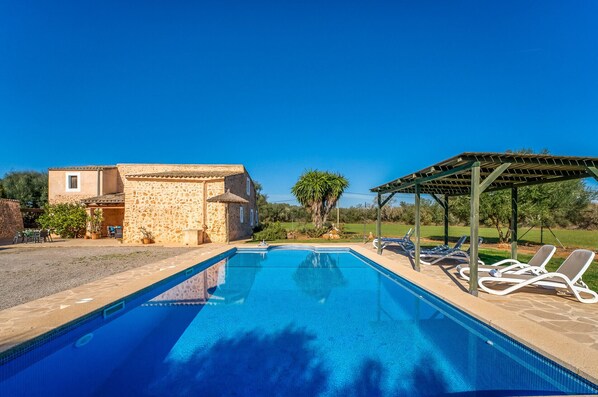 Finca in Mallorca with mountain views