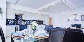 Dining at Livra Estate Short Lets & Serviced Accommodation