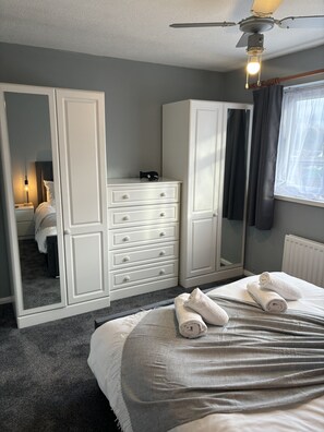 Great storage space in bedroom 1