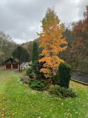 Le parc et la rivière La Creuse