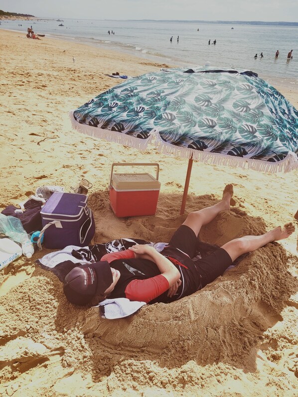 Lazy day at the Beach
