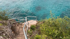 Our stairs to the sea