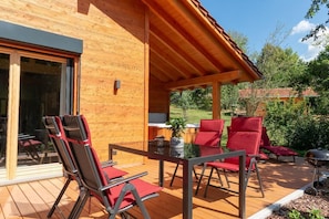 Chalet an der Sternwarte-Chalet Terrasse 2