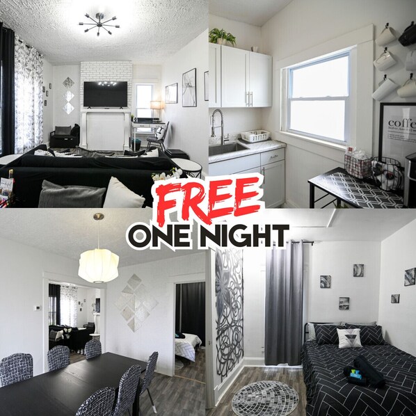 1 Free Night - Please see description for more information