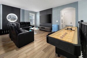 Game Loft w/ Shuffleboard and Casino Table