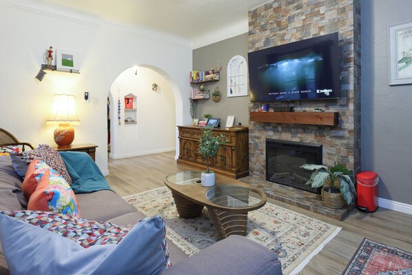 Living room area
