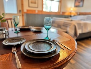 Dine in with included dishes that makes for a relaxing evening in.