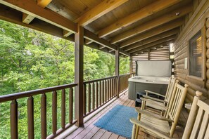 Private Deck | 2-Story Home | Community Pool Access