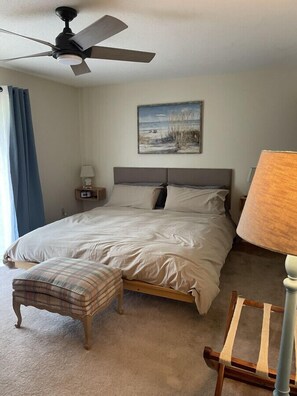 Bedroom with King bed