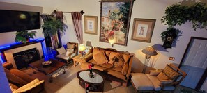 Living room on the first floor