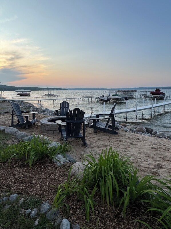 Sandy shores of Lake Charlevoix
