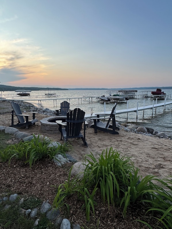 Sandy shores of Lake Charlevoix