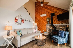 Stream all of your favorite shows when not looking at the lake. 