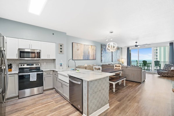 Kitchen and Dining Area