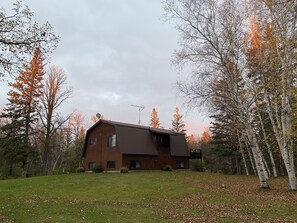 Large back and side yard