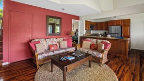 Pali Ke Kua #217 - Living Great Room - Parrish Kauai