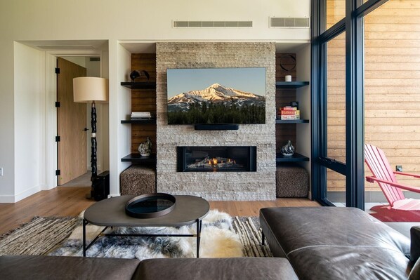 Indoors, Home Decor, Fireplace, Furniture, Living Room