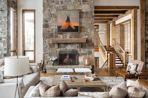 Home Decor, Fireplace, Indoors, Furniture, Living Room
