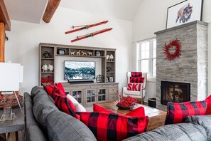 Fireplace, Indoors, Home Decor, Furniture, Living Room
