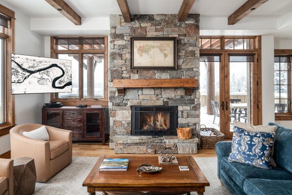 Fireplace, Indoors, Home Decor, Furniture, Living Room