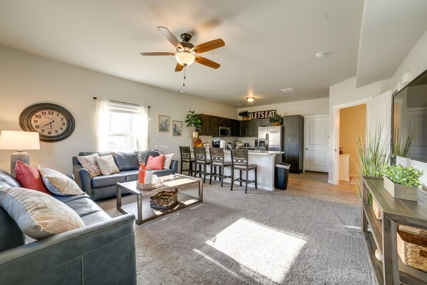 Colorado Springs Vacation Rental | 3BR | 2.5BA | Stairs Required | 1,500 Sq Ft