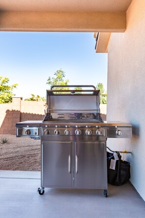 Outdoor Large 6 Burner Natural Grill