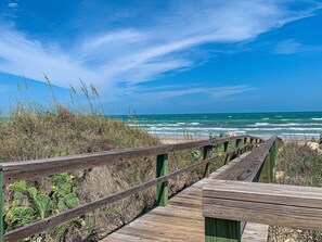 Walkway to beach