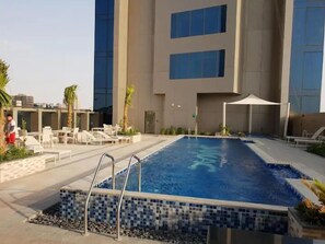 Rooftop pool