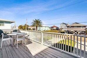 Private Balcony with Peek-a-Boo Ocean Views