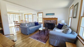 Living room with comfortable seating