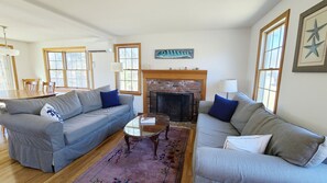 Living room with comfortable seating