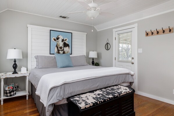 Discover a sanctuary of comfort in Bedroom 2, featuring generous space and upscale amenities for a rejuvenating stay