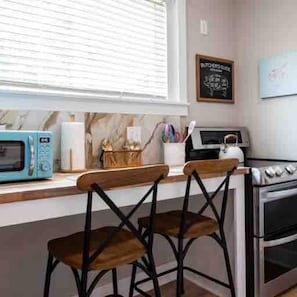 Kitchen dining area