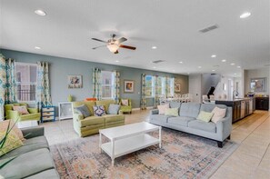 Open sitting area