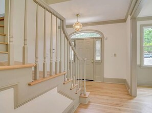 Front entry into the home