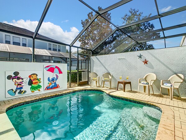 Private Lilo & Stitch Pool