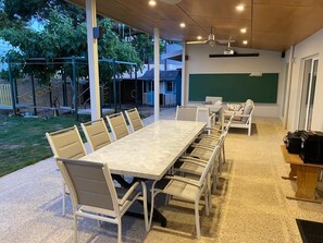 Outdoor dining