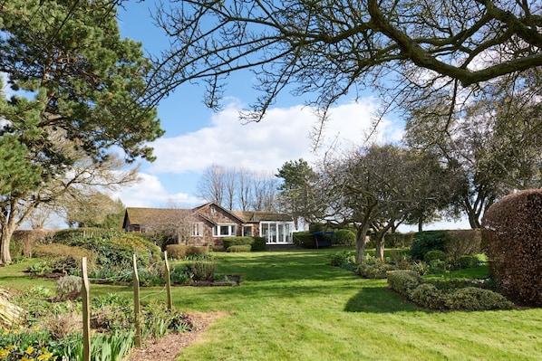 The garden at Sunset Cottage, Kent