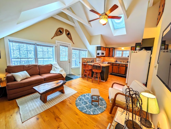 Living room
Open floor plan