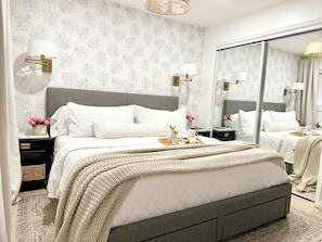The dreamiest boutique bedroom just got an even better luxe makeover!