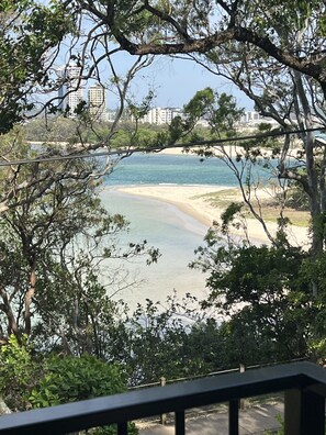 Vue sur la plage/l’océan