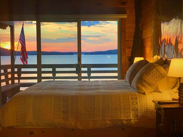 Master Bedroom w/Sunset Views
