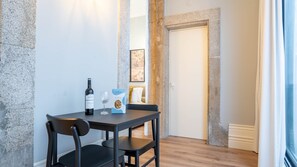 Intimate moments, delightful flavors. Our dining area for two is the perfect setting for shared meals. #DiningArea #LovelyStay